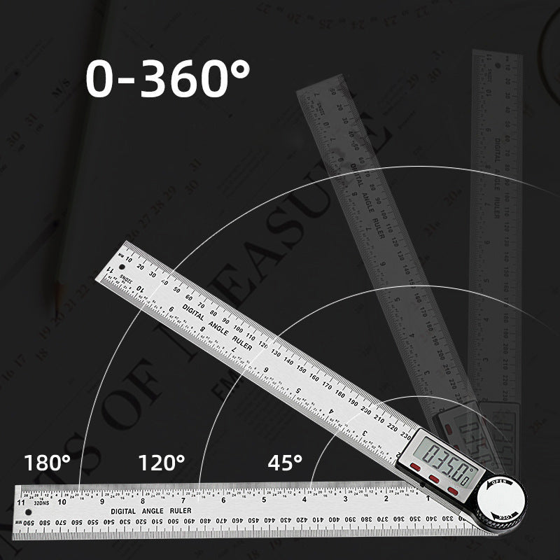 Righello angolare con display digitale elettronico