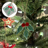 Decorazione per albero di Natale in vetro fuso