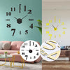 Orologio da parete moderno senza punzonatura fai-da-te