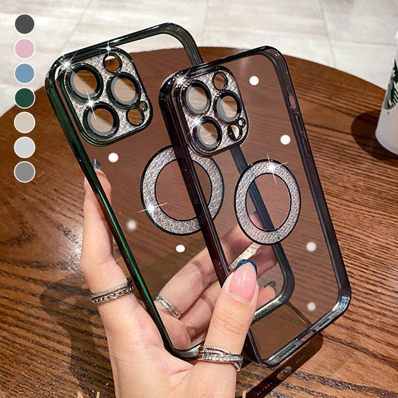 Custodia in grafite Flash Diamond per iPhone
