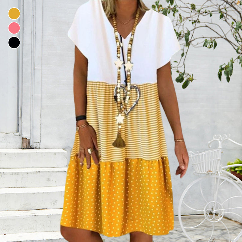 Abito con stampa digitale alla moda