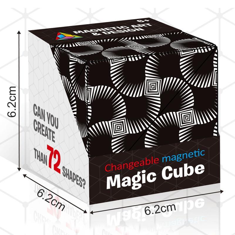 🟪Cubo magico magnetico modificabile