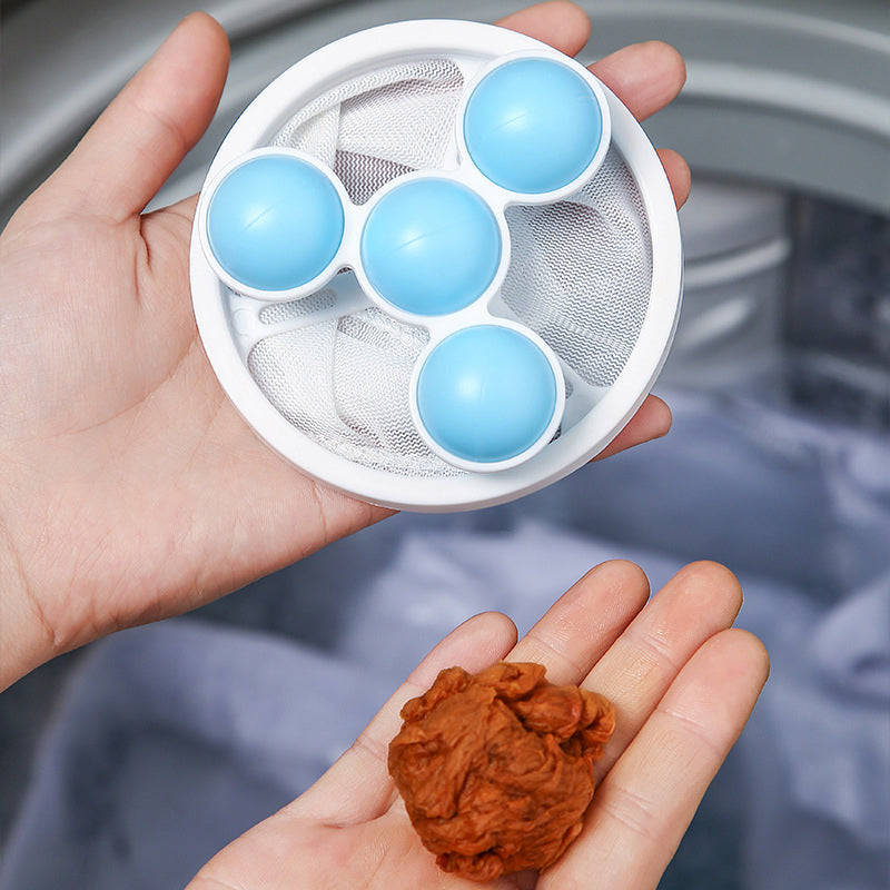 Sacchetti in rete con filtro per capelli per lavatrice