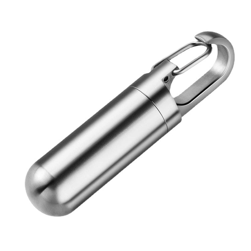 Portapillole in acciaio inox