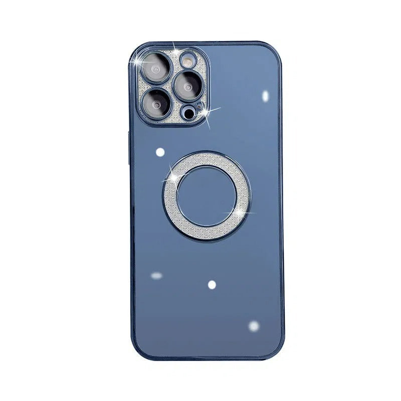 Custodia in grafite Flash Diamond per iPhone