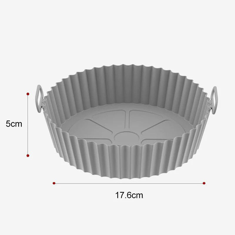 Teglia in silicone per friggitrice ad aria calda
