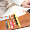 Portafoglio per passaporto multifunzionale RFID