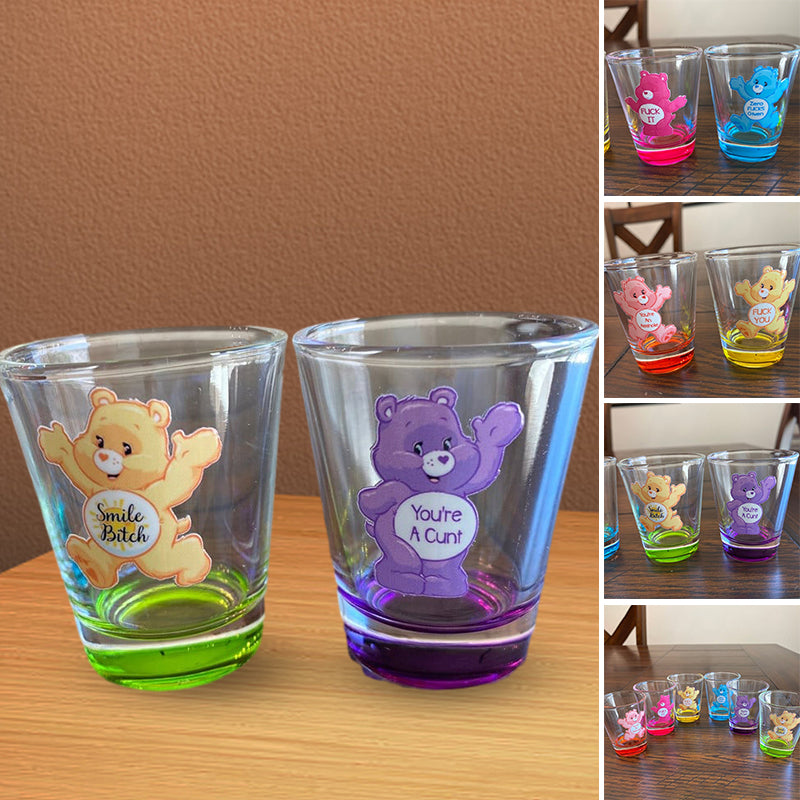 Bicchieri da shot Swear Bears, 6 pezzi