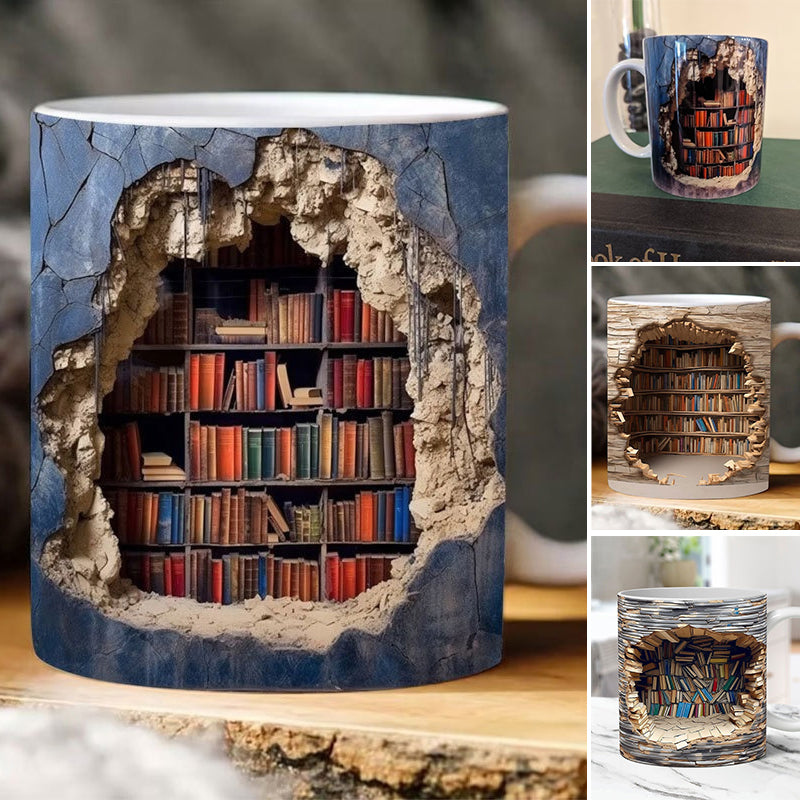 Tazza da libreria 3D