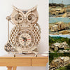 🦉Set di puzzle modello meccanico in legno super