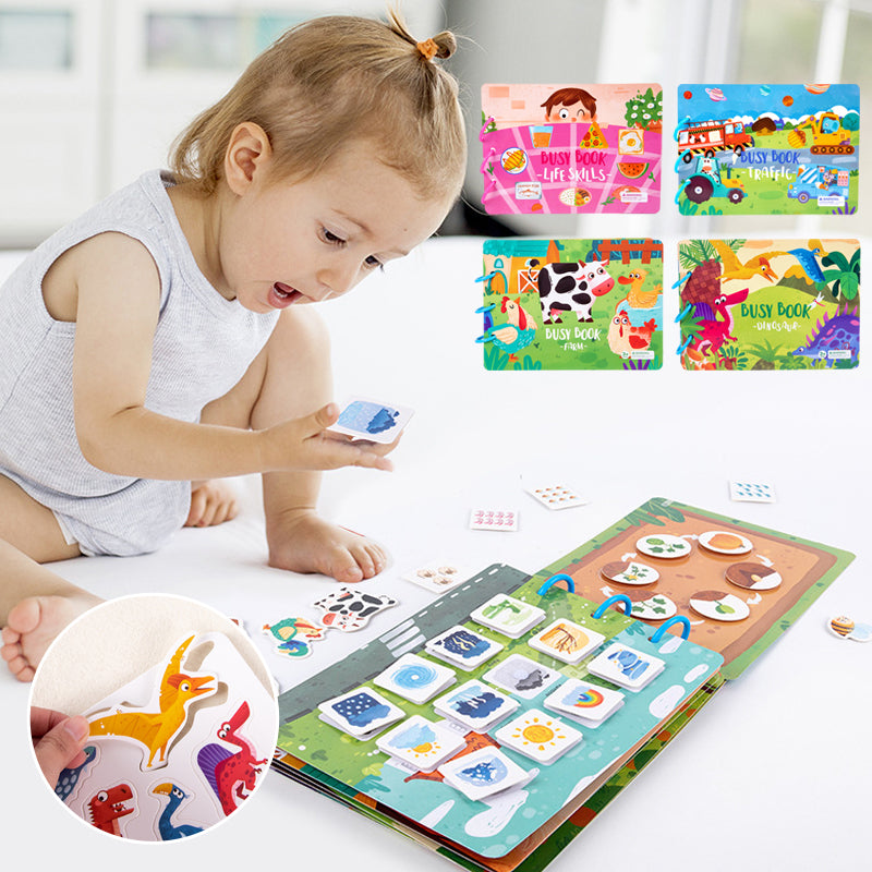 Libro di pasta silenziosa per l'illuminazione dei bambini