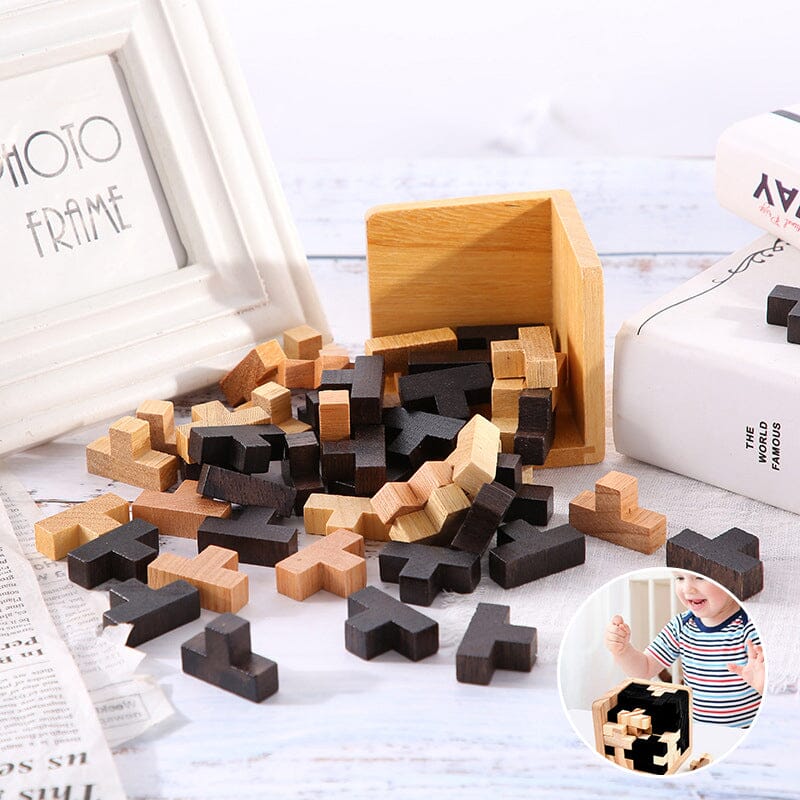 🧩Gioco rompicapo con giocattoli di intelligenza in legno🧩