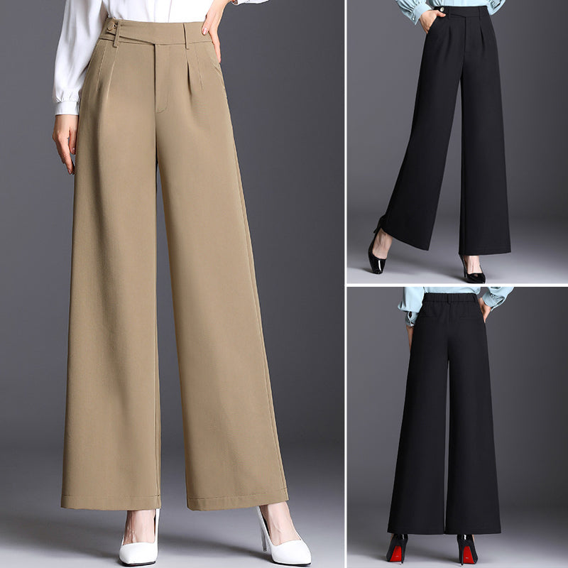 I pantaloni a gamba larga sartoriali senza sforzo